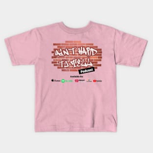 2018 Ain't Hard To Tell Podcast Logo Kids T-Shirt